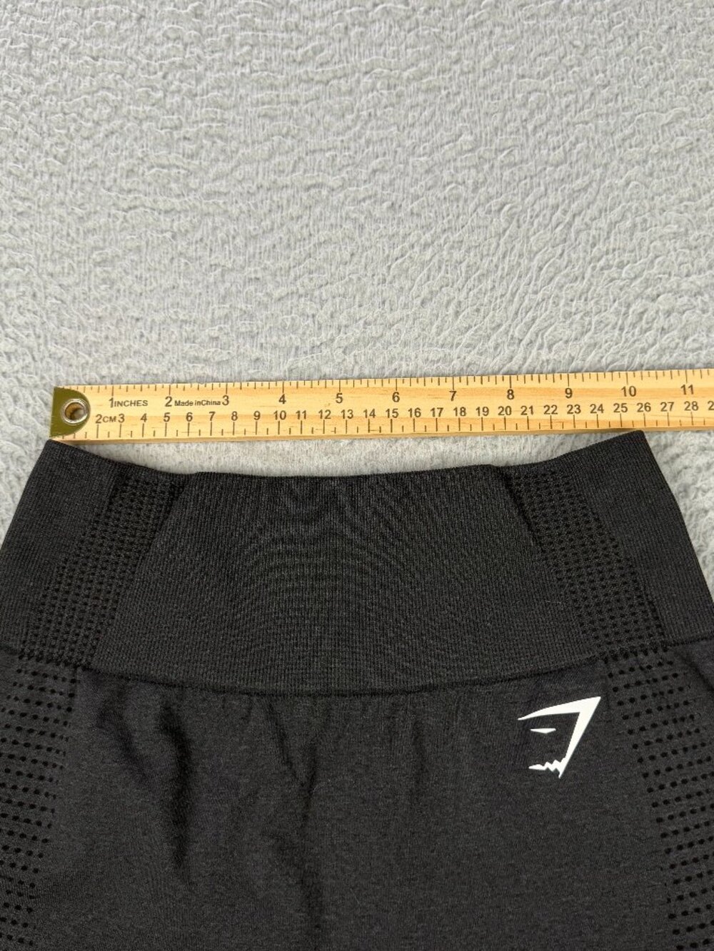 Gymshark Vital Seamless Shorts Womens XS Black Biker Workout Athletic Gym - Picture 5 of 7